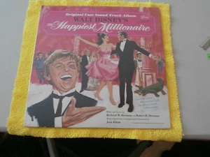 WALT DISNEY'S~ THE HAPPIEST MILLIONAIRE~ SEALED~RARE ~VISTA ~ SOUND TRACK LP - Foto 1 di 2