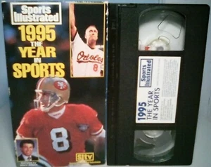 Sports Illustrated The Year In Sports 1995 VHS NFL MLB NBA NCAA Marv Albert USA - Picture 1 of 1