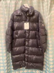 Chaqueta de plumón largo para hombre Moncler Hannoverian azul talla 6 XXL 100% auténtica nueva con etiquetas - Imagen 1 de 9