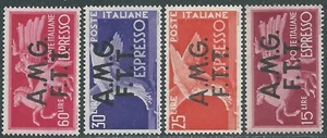 1947-48 TRIESTE A ESPRESSO 4 VALORI MH * - RC29-4 - Picture 1 of 1