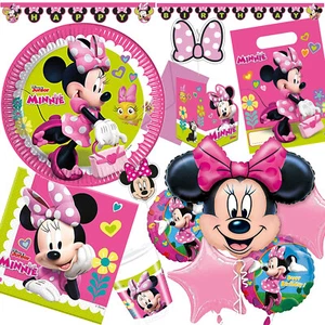 MINNIE MOUSE CUMPLEAÑOS INFANTIL - Fiesta Decoración Niños Cumpleaños Minni Mouse Disney - Imagen 1 de 28