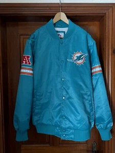NFL Miami Dolphins Starter Jacket Rare XL - Picture 1 of 9