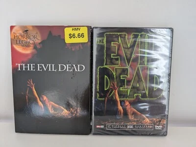 The Evil Dead (Raimi, 1982) DVD Horror Legacy Series w/ Slipcover NEW SEALED - Image 1 of 4