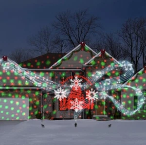 Orchestra of Lights LED Projection Set with 3 Spotlights & Speaker Gemmy Nib - Picture 1 of 7