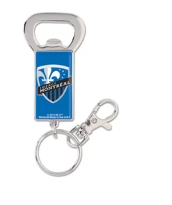 (Set of 2) Official MLS - Montreal Impact Bottle Opener Key Rings - Picture 1 of 1