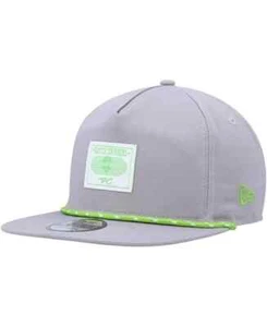 Seattle Sounders FC Hat Gray Green Rope New Era The Golfer Snapback OSFM - Picture 1 of 4