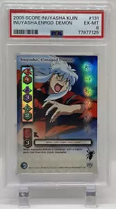 Inuyasha Enraged Demon 2005 Score PSA 6 #131 Kijin Ultra Rare Card TCG - Picture 1 of 6
