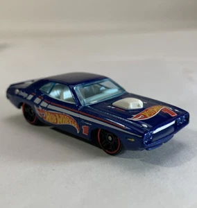 Hot Wheels 70 Challenger Blue Hot Wheels Racing Loose - Picture 1 of 9