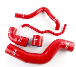Red Silicone Intercooler Turbo Boost Hose Kit for Audi A3 TT MK1 1.8T 180PS - Imagen 1 de 12