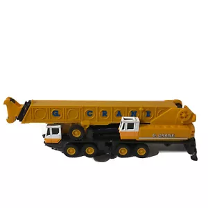 G Crane plastic toy model Yellow crane 11” - Picture 1 of 7