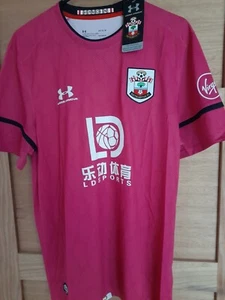 CAMICIA SOUTHAMPTON AWAY GK, 2020/21, GRANDE, UNDER ARMOUR, NUOVA CON ETICHETTE - Foto 1 di 5