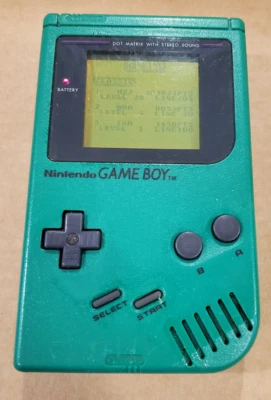 Nintendo Game Boy Original VERDE OEM Probado Funcionando + Juego Tetris Plus Foto 1 de 4