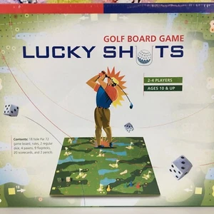 LUCKY SHOTS Juego de Mesa de Golf 2-4 Jugadores 18 Agujeros Edades 10+ Diversión Familiar Golf NUEVO - Imagen 1 de 12