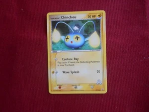 Pokemon CHINCHOU 49/95 EX Team Aqua vs. Team Magma 2004 Trading Card - Picture 1 of 2