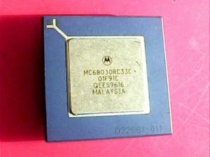 1pcs Motorola 68030 MC68030RC33C Vintage CPU 33MHz PGA - Picture 1 of 1