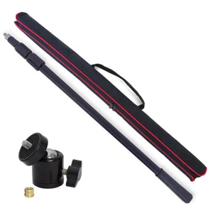keepdrum BP03 arcilla 2m boompole + adaptador de trípode de articulación esférica - Imagen 1 de 7