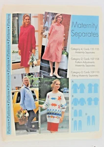 Costura vintage paso a paso patrón sin cortar maternidad separados nuevo de stock - Imagen 1 de 1