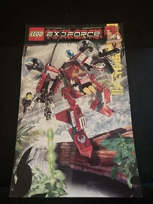 Lego Manual Only Exo Force 8111-1 Ha Ya To Instructions - Image 1 of 4