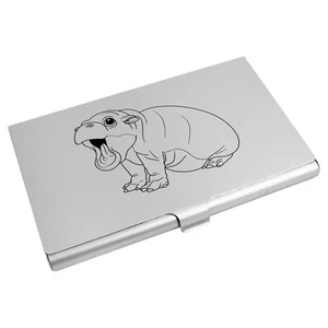 Visitenkartenetui "Roaring Baby Pygmy Hippo" (CH00044150) - Bild 1 von 2