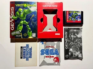 Vectorman (Genesis) Complete CIB Works Authentic🔥 - Picture 1 of 5