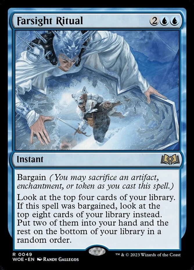 x1 Farsight Ritual - Wilds of Eldraine - NM - MTG - Image 1 of 1