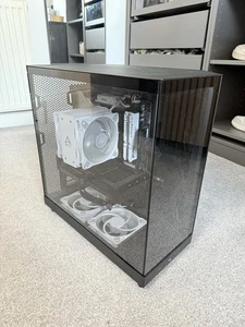 NZXT H6 Flow Compact Dual-Chamber Mid-Tower ATX PC Case – High Airflow – Black - Picture 1 of 3
