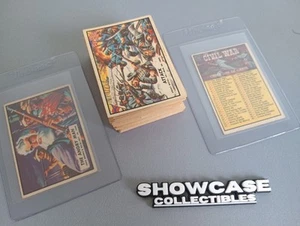 1965 Civil War News Complete Card Set (1-88) VG/EX Includes Checklist Scanlens - Bild 1 von 9