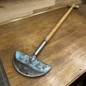 Vintage Lawn Edger, Garden Half Moon Lawn Edging Spade Border . JENKS & CATTELL. - Picture 1 of 10