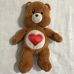 Build A Bear Workshop Care Bear zartes Herz Plüsch 18 Zoll braun BAB - Bild 1 von 9