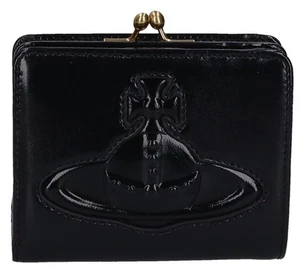 [Vivienne Westwood] Bifold Wallet SHINY LEATHER [Parallel Import] - Picture 1 of 3