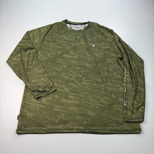 Spyder Performance Shirt Herren Extra Large XL Green Camo Lightweight Stretch - Bild 1 von 7