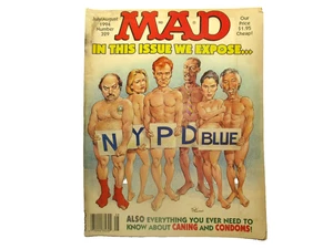 July / August 1994 #329 MAD Magazine NYPD Blue Comics Book - Picture 1 of 1