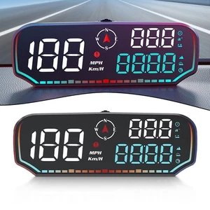 Adaptive Brightness Car GPS Speedometer for Safe Day and Night Driving - Picture 1 of 12