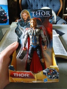 Thor 2011 The Mighty Avenger Movie 8” Action Figure Hasbro with Asgard Hammer - Picture 1 of 12