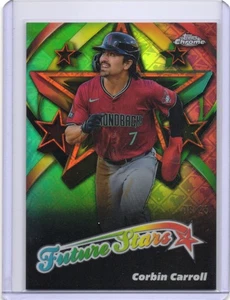 2025 Topps Logofractor #FS-16 Corbin Carroll Dbacks Future Stars Orange /25 - Bild 1 von 2