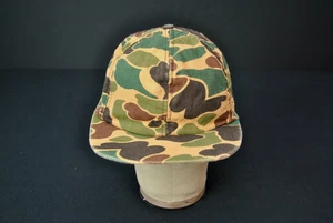 Vintage Militär Mütze Cap Camouflage Made in USA 21025CS - Bild 1 von 8
