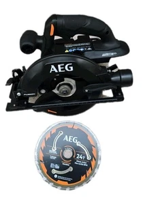 AEG 18v Brushless Circular Saw A18CS57BL0. Black Limited Edition. **GENUINE** - Picture 1 of 4