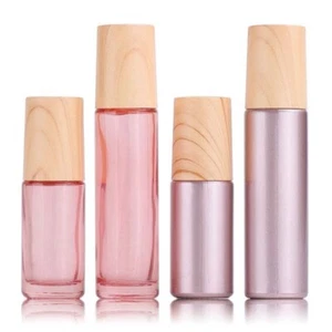 5-10ml Organic 1-50pcs Essential Oil Metal Ball glass bottles Dropper perfume - Picture 1 of 6