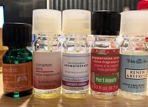 Retired Home Fragrance Oils-5 bottles - Picture 1 of 2