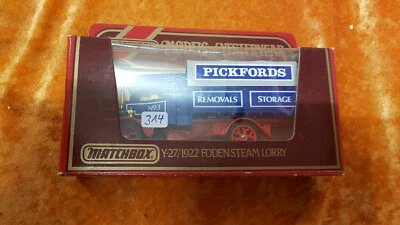 MM - Matchbox Models of Yesteryear Y-27 1922 Foden Steam Wagon OVP #314 - Bild 1 von 2