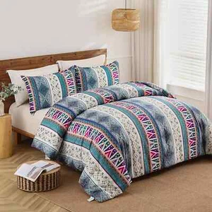 Shatex Comforter King Size (103x90 Inch) 3 Pieces All Season Bedding Warm King C - Picture 1 of 5