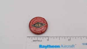Vintage Norvell-Shapleigh Hardware Co. St. Louis, MO Diamond Edge DE Pin Button - Picture 1 of 4