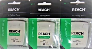 REACH J&J Zahnseide neuwertig gewachste Zahnseide, Menge 3, 6, 9, 12 (55 YD) * - Bild 1 von 5