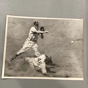 1947 Dom Dallessandro Chicago Cubs Sibbi Sisti Boston Braves Press Photo - Picture 1 of 11