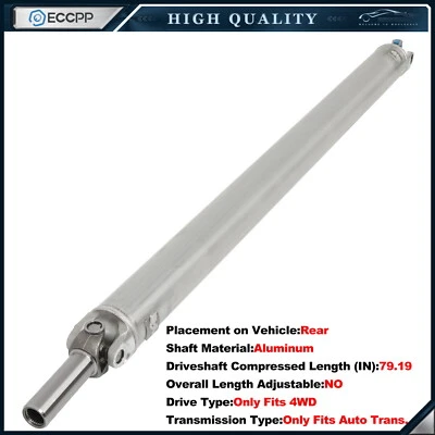 Rear Driveshaft For GMC Sierra 2500 Chevrolet Silverado 2500 2007-2010 946-093 - Image 1 of 4