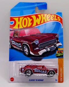 Hot Wheels HW Wagons 5/5 Classic '55 Nomad 243/250 Burgundy - Bild 1 von 2