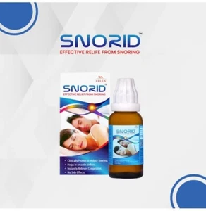 Allen Snorid 30ML For Difficult Obstructed Respiration, Snoring, Nasal Blockage - Picture 1 of 3