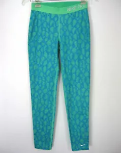 Nike Pro Legging Ropa Activa Talla XL Verde Bertie Piernas Cintura Elástica - Imagen 1 de 9