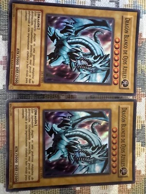 Yu-gi-oh Dragon Blanco Ojos Azules DL1-S001 - Imagen 1 de 4
