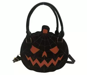 Bolso de hombro con temática de calabaza con correa ajustable cierre de cremallera - Imagen 1 de 1